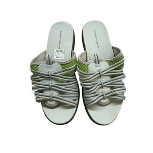 Women's Rugged Outback Sandals Size 7 White Green